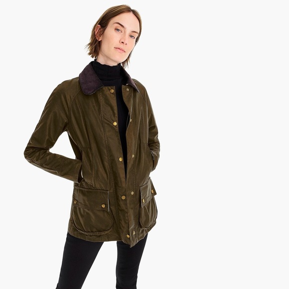 Barbour Jackets & Blazers - Barbour Heritage Acorn Waxed Cotton Jacket Green